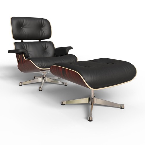 Lounge chair and - chair, ottoman