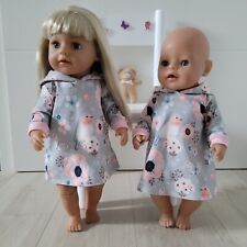 Puppenkleidung 43 cm  Handmade Kleid 