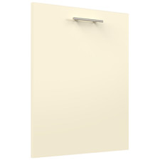 X57 Geschirrspülerfront Magnolia Hochglanz - Geschirrspülerblende - nach Maß