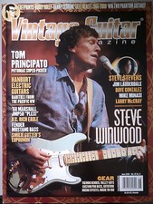 Vintage guitar magazine - magazine, back