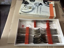 WMF Patent Friodur 90er Silber Tafelbesteck 27 teilig für 5 Personen 1960er J.