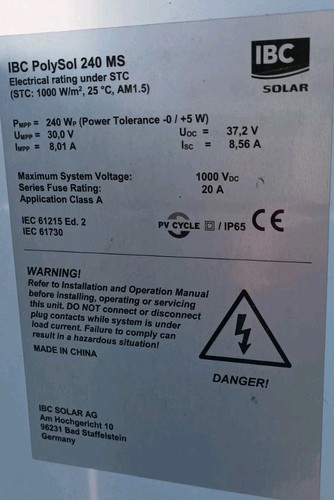 Module 166x99cmx 5cm ibc - 166x99cmx,