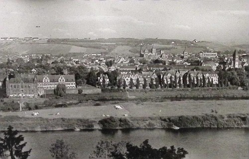 15042 trier campingplatz 1955 - 15042-,