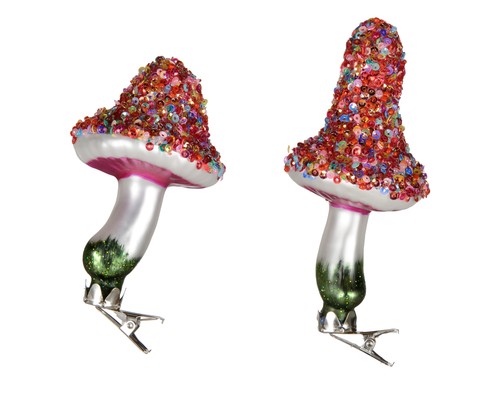 Christbaumschmuck glas - 1,