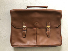 Longchamp Aktentasche Le Foulonné unbenutzt Leder cognac Business Herren unisex