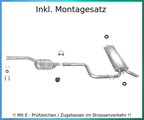 Auspuffanlage für mercedes - auspuffanlage,