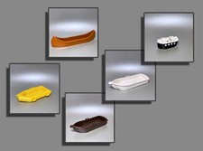 LEGO® Zubehör für Figuren Boot Schlauchboot Ruderboot Kanu Kajak Rettungsboot