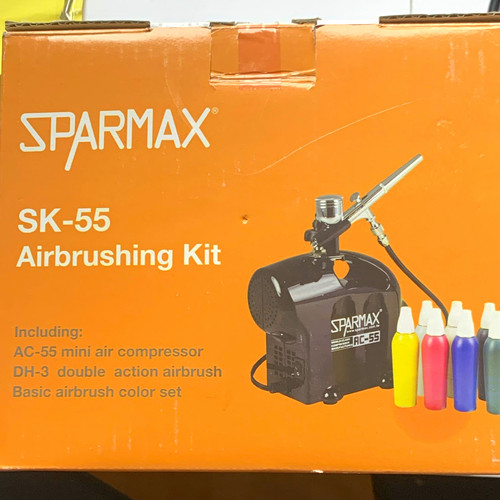 Sparmax airbrushing kit - airbrushing,
