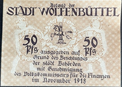 Pfennig wolfenbüttel 1918 - wolfenbüttel,