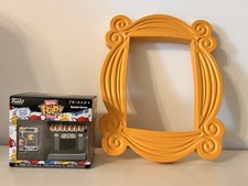 Funko Bitty Pop! Friends Rachel Green mit gelben Frame Rahmen