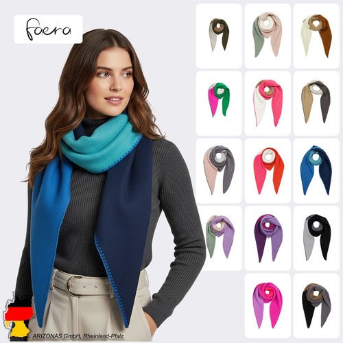 Faera schal colorblock modern - schal,