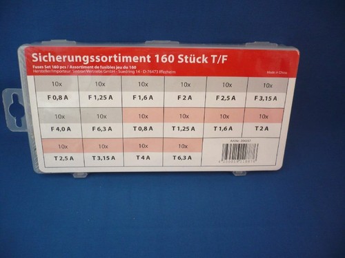 Sicherungs sortiments box mit - box,