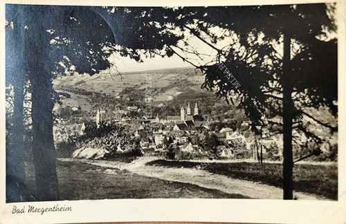 Postkarte bad mergentheim - ak,