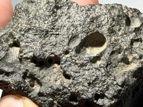 Lava like vesicular basaltic - vesicular,