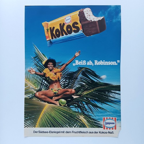 1977 langnese kokos - langnese, kokos-nuß