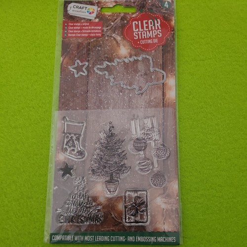 Clear stamps stempelset - clear,