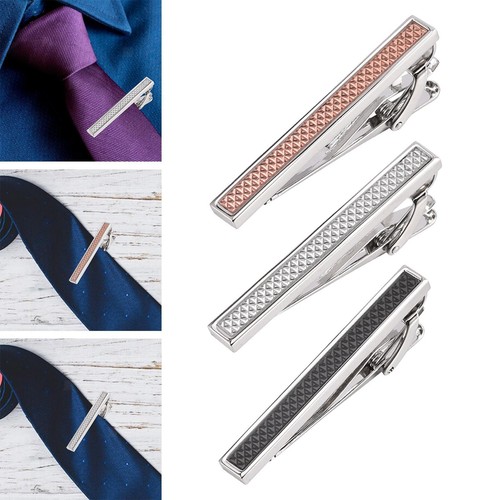 Metal mens tie - tie, clip