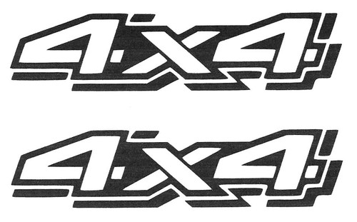 4x4 offroad aufkleber 2x - offroad-1,