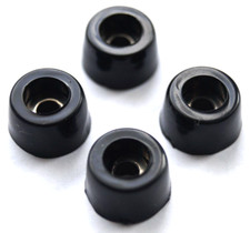 Gummifüße mini + Stahleinlage für M3  Stand Apparat Geräte Möbel Füße Fuß Schutz