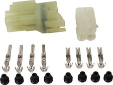 YAMAHA Waterproof MT 4-fach Steckergehäuse Set inkl. 2x4 Kontakte 8x Dichtstopfe