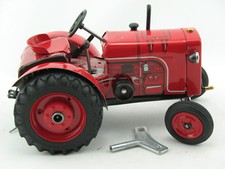 Blechspielzeug traktor fahr - blechspielzeug,