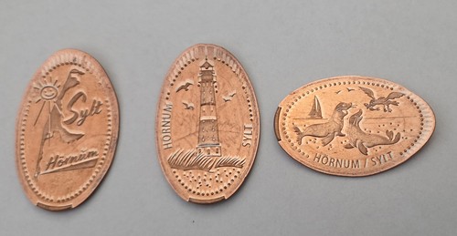 Elongated coins - elongated, /