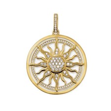 Sonnen Anhänger Silber 925 -