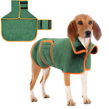 Hundebademantel Mikrofaser für Hunde Klettverschluss Haustiermantel Bademantel