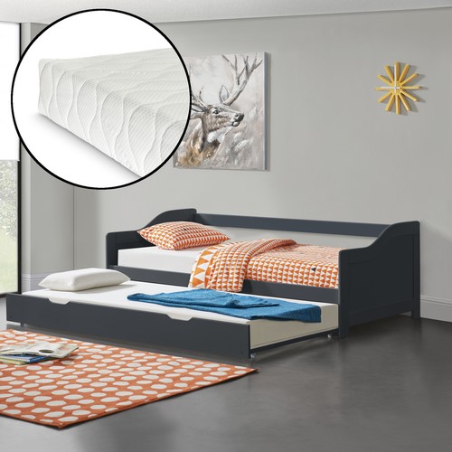 Ausziehbett 90x200cm mit