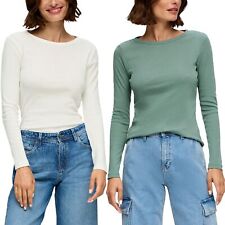 S.OLIVER Damen Langarmshirt