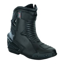 LEDER HIGH TECH HERREN KURZ MOTORRAD MOTORRAD RENNSPORT SCHUHE STIEFEL