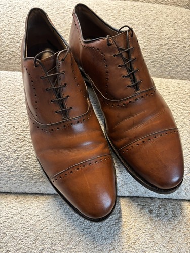 Lederschuh braun allen edmonds - lederschuh,