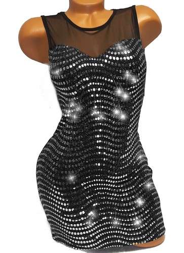 Partykleid minikleid glitzer - partykleid,