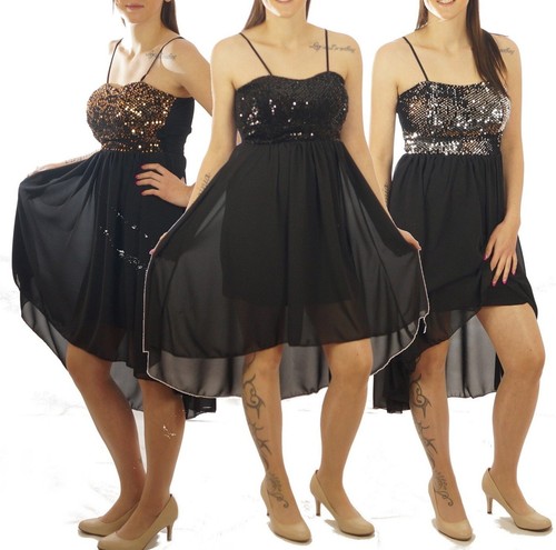 Damen partykleid pailletten - partykleid,