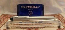 Waterman Paris Füllfederhalter Metalic Silber M