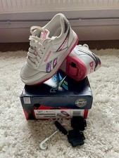 Heelys Reebok Low Skateschuhe Sneaker pink/weiß, Gr. UK Junior 13