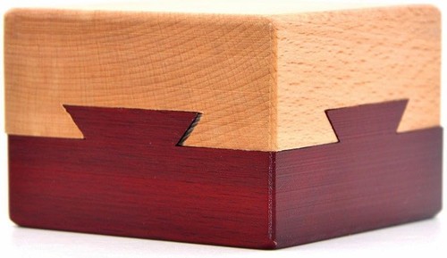 Holz puzzle box - holz, puzzle-box