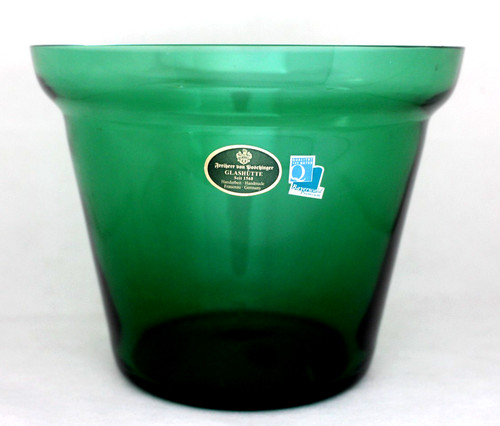 Glasübertopf grün - ,