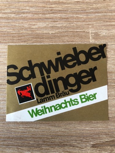 Bieretikett lammbräu - bieretikett,