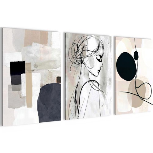 Wandbilder set abstrakt - set,