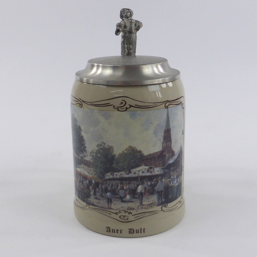 Steinzeug bierkrug auer - steinzeug,