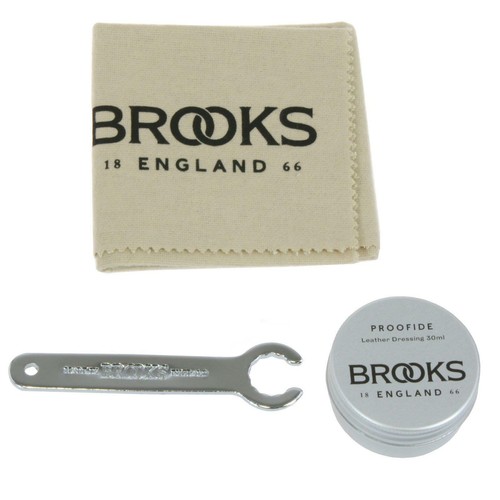 Brooks leder sattel pflege - sattel, set