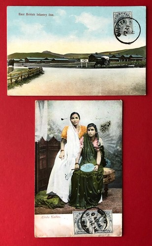 Postcard india 1911 east - 2,
