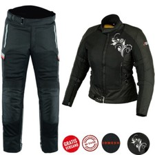 Damen Sommer Motorrad Kombi