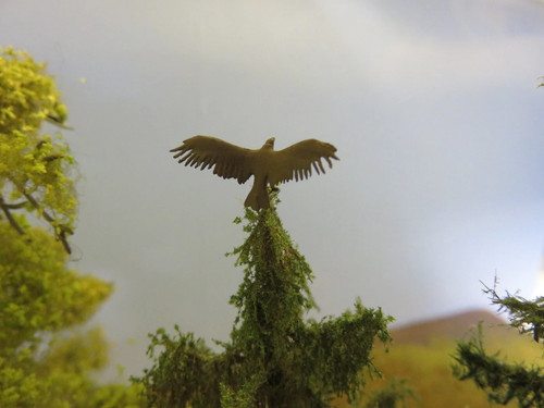 Adler mit ausgebreiteten