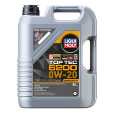 Motoröl LIQUI MOLY 20781 Top Tec 6200 0W-20 Leichtlauf 5L ua Skoda Audi SEAT VW