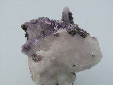 Fluorit auf Quarz Sauberg