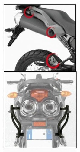 Seitenkofferträger givi rapid - seitenkofferträger,