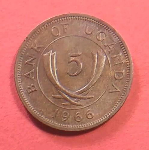 World coins uganda 5 - uganda, cents