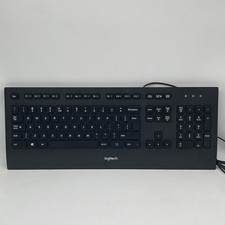 Logitech K280e Pro Tastatur Englisches Business QWERTY Layout Schwarz